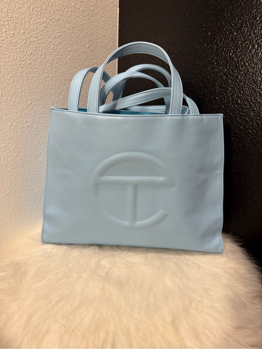 Telfar bag Light Blue Women's Tote Bag - medium size